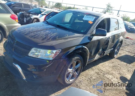 2016 Dodge Journey Crossroad Plus из США, поврежденный, VIN 3C4PDDGG3GT245711